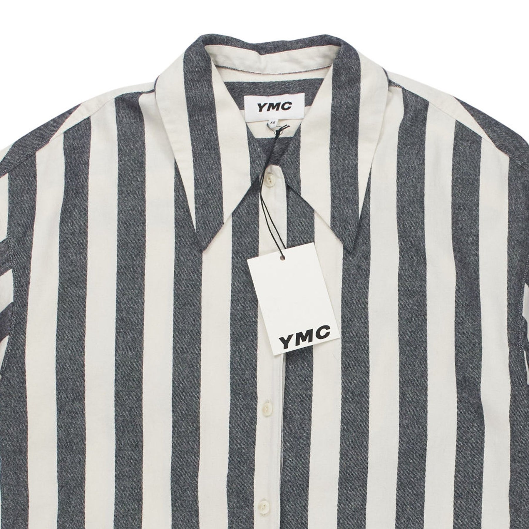 YMC Navy Stripe Shirt