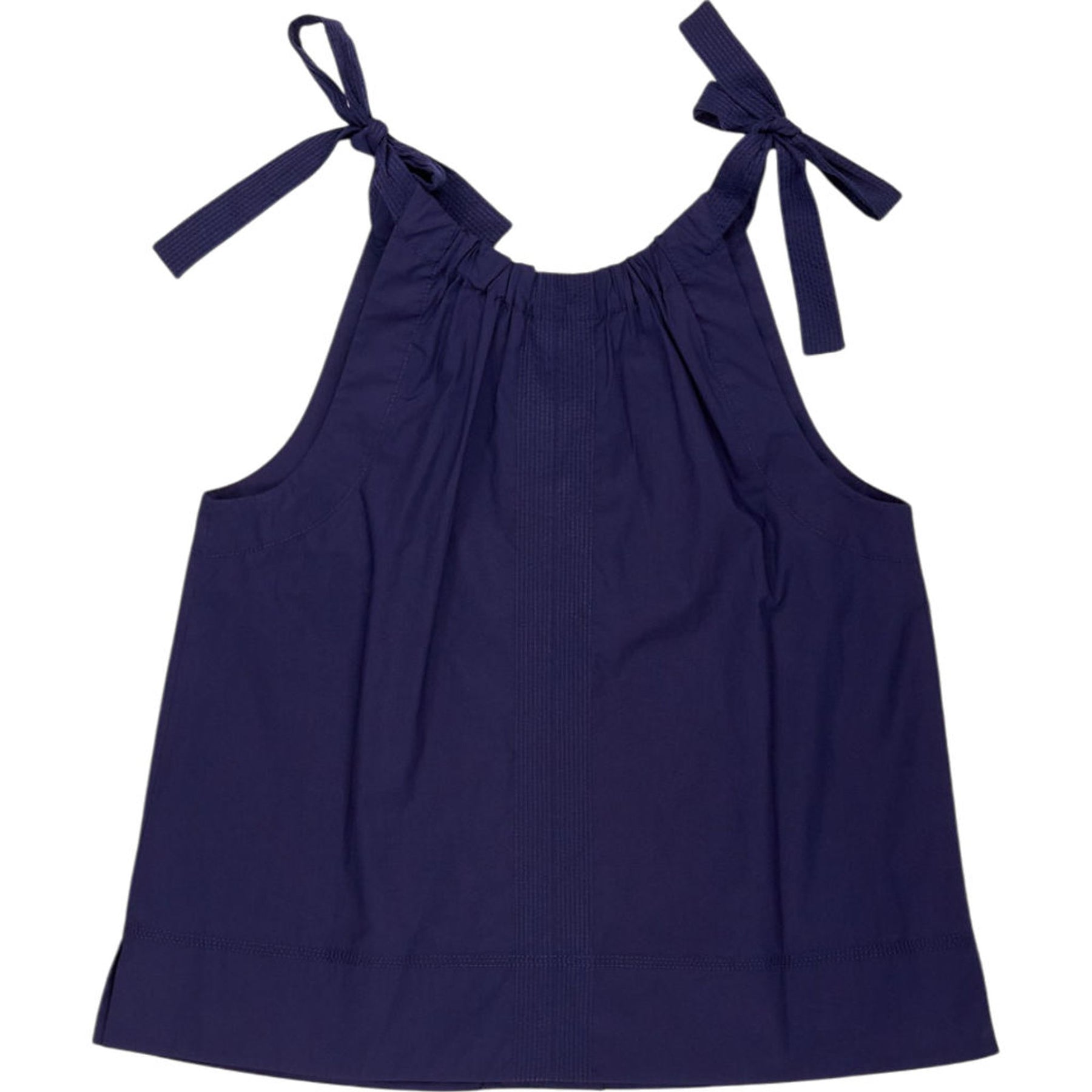 Wyse Navy Strappy Top