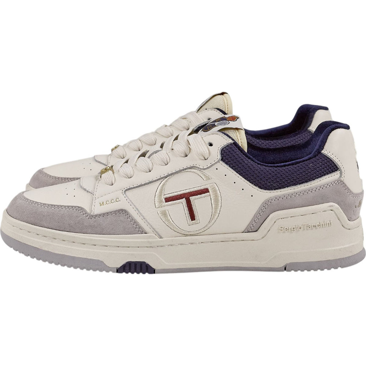 Sergio Tacchini White Blue MCCC Trainers