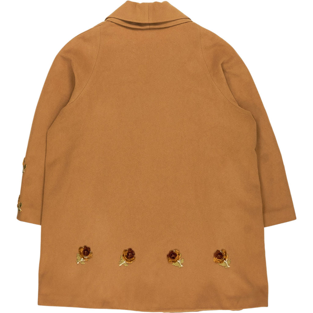 Patrizia S Beige Embroidered Coat