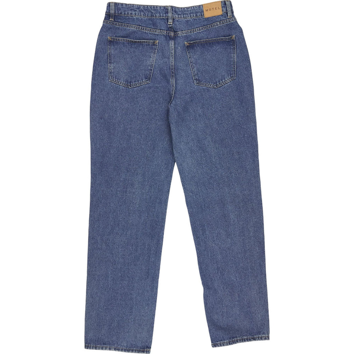 Motel Blue Straight Leg Jeans