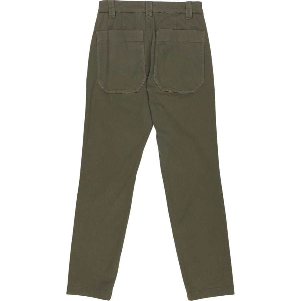 Hush Olive Tapered Chino Pants