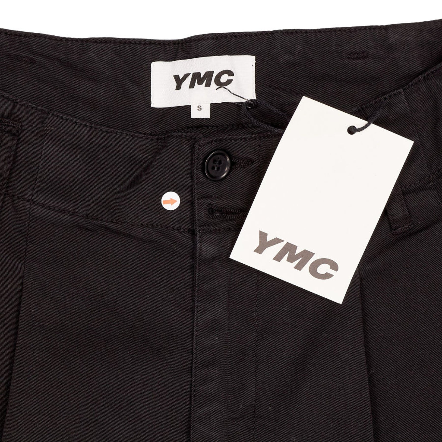 YMC Black Cargo Trousers