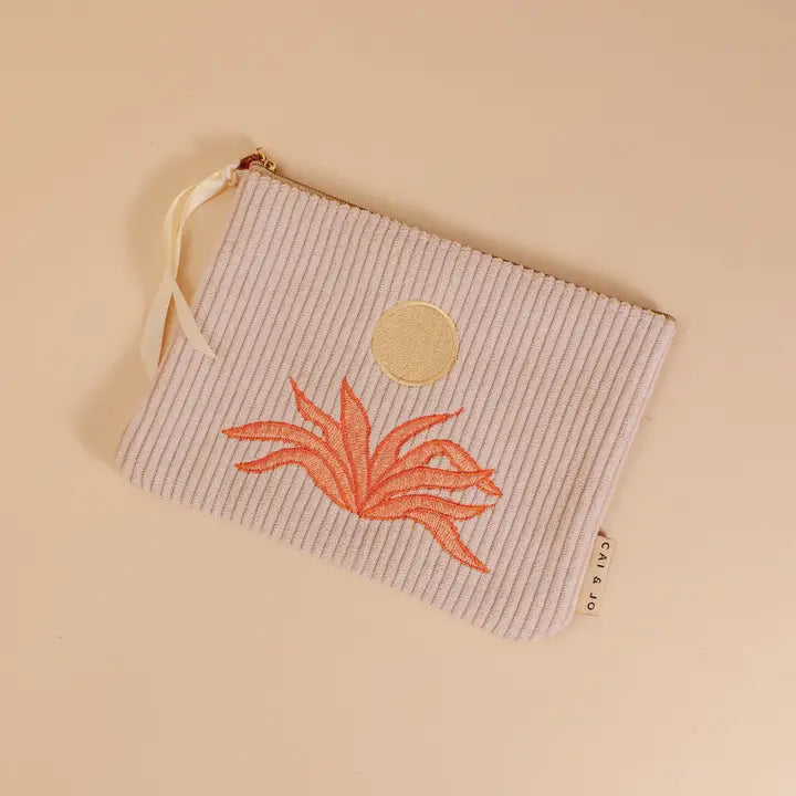 Soft Corduroy Mini Pouch