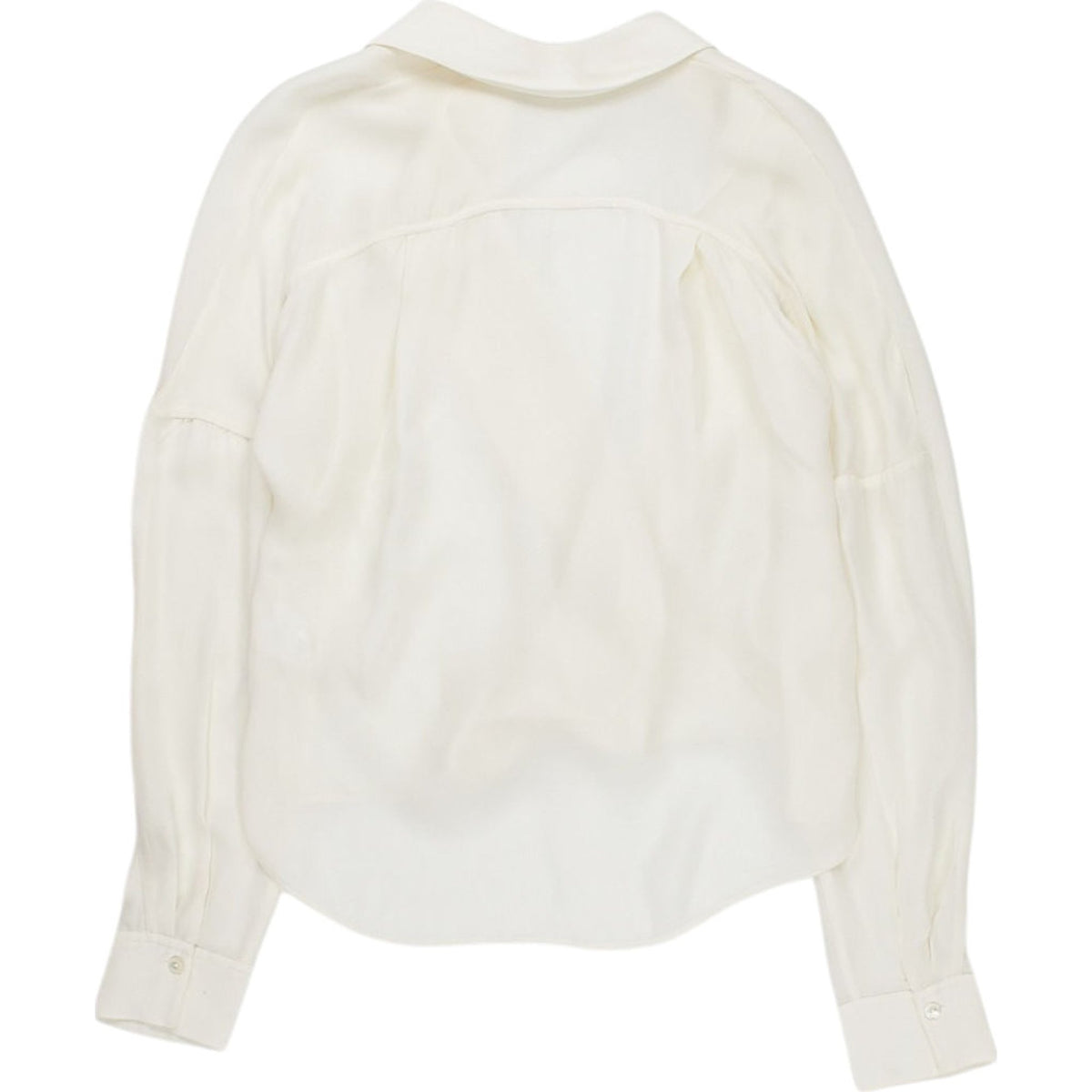 Vince Cream Silk Blouse