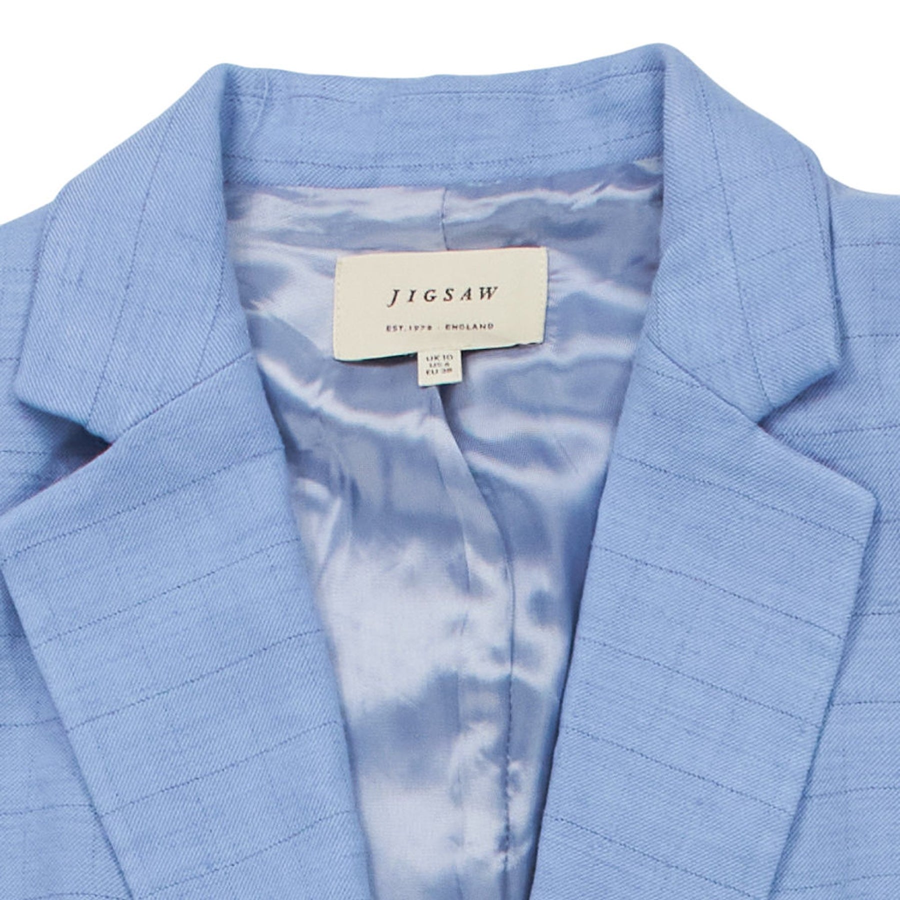 Jigsaw Blue Tailored Blazer