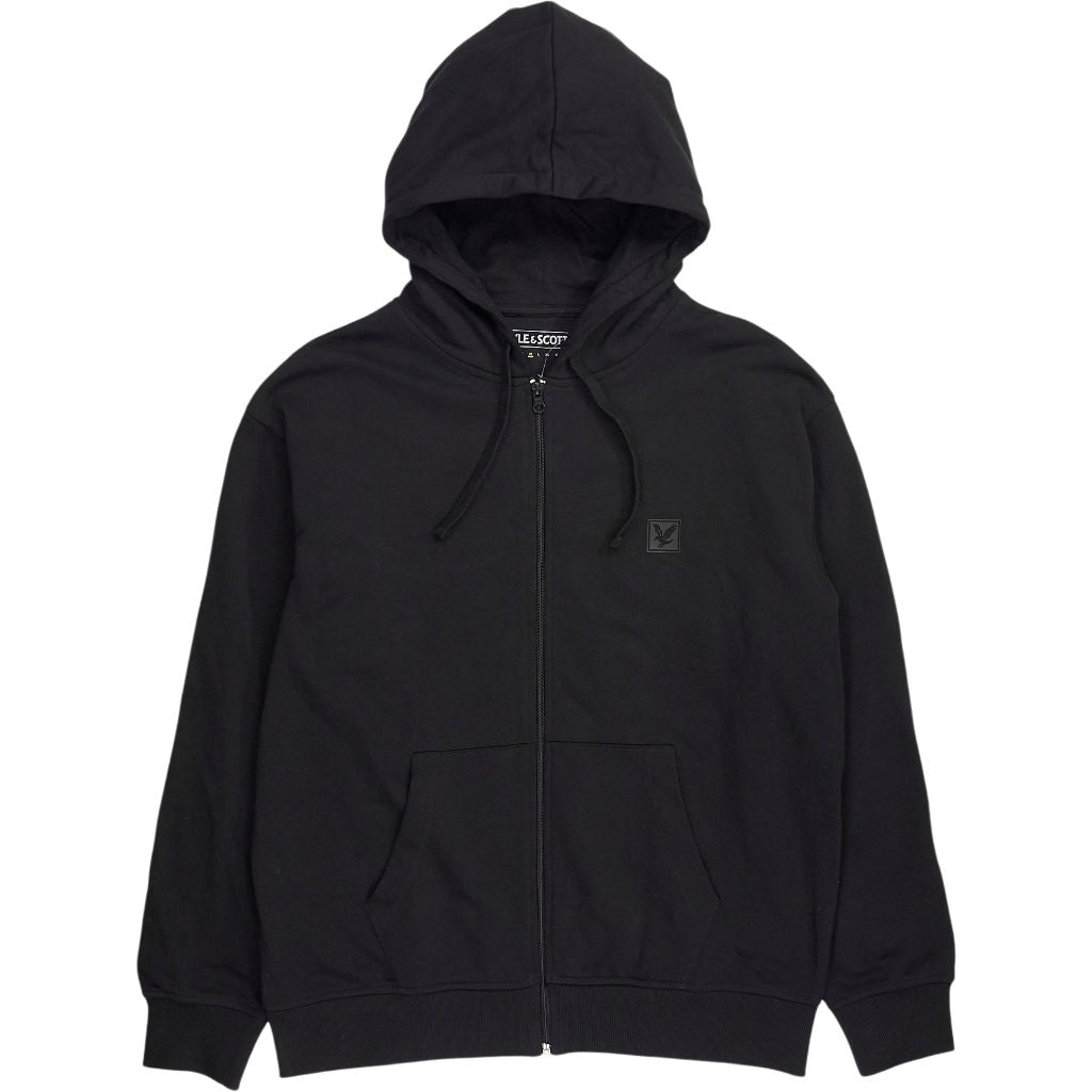 Lyle & Scott Black Zip Up Hoodie