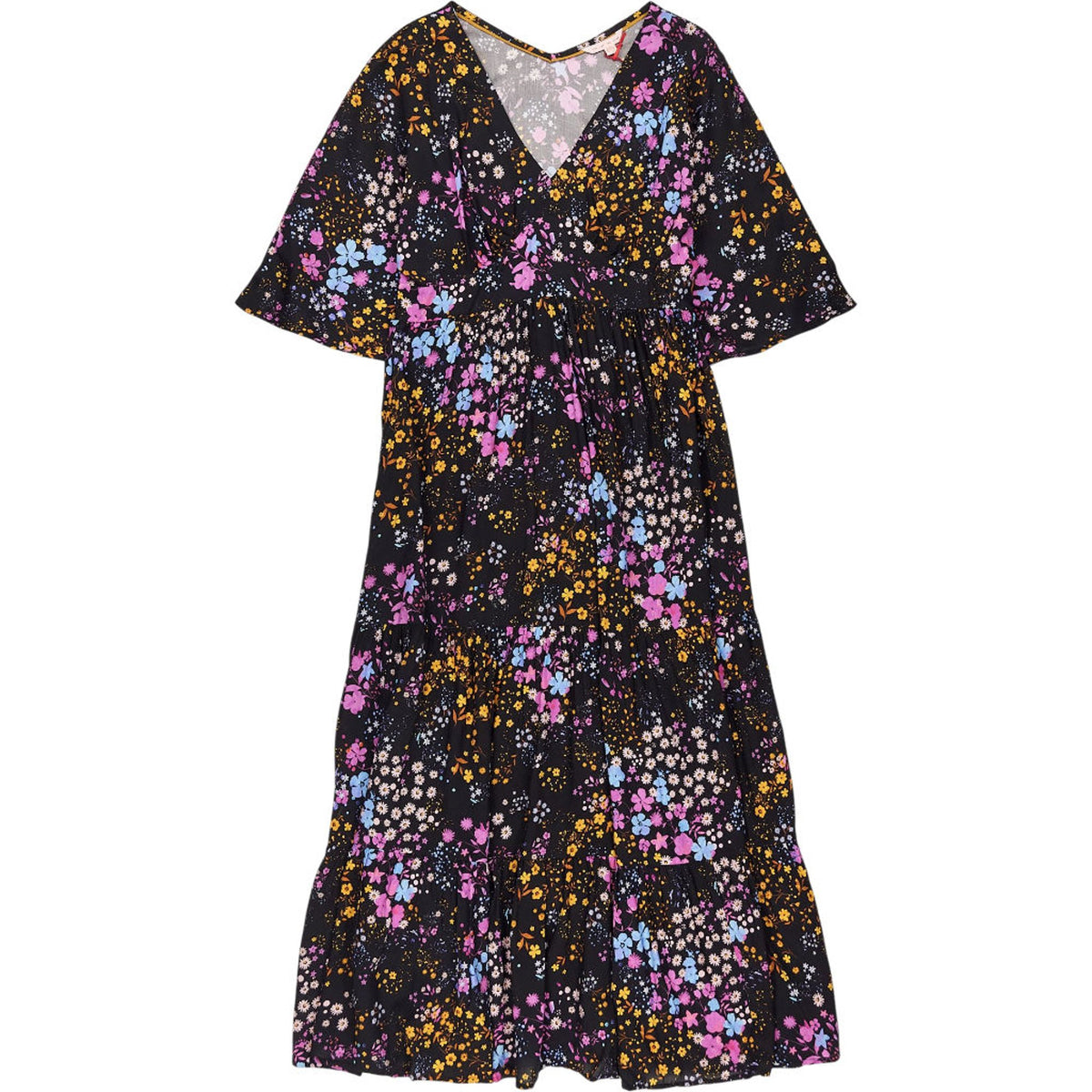 Strong Girls Club Black Floral Dress