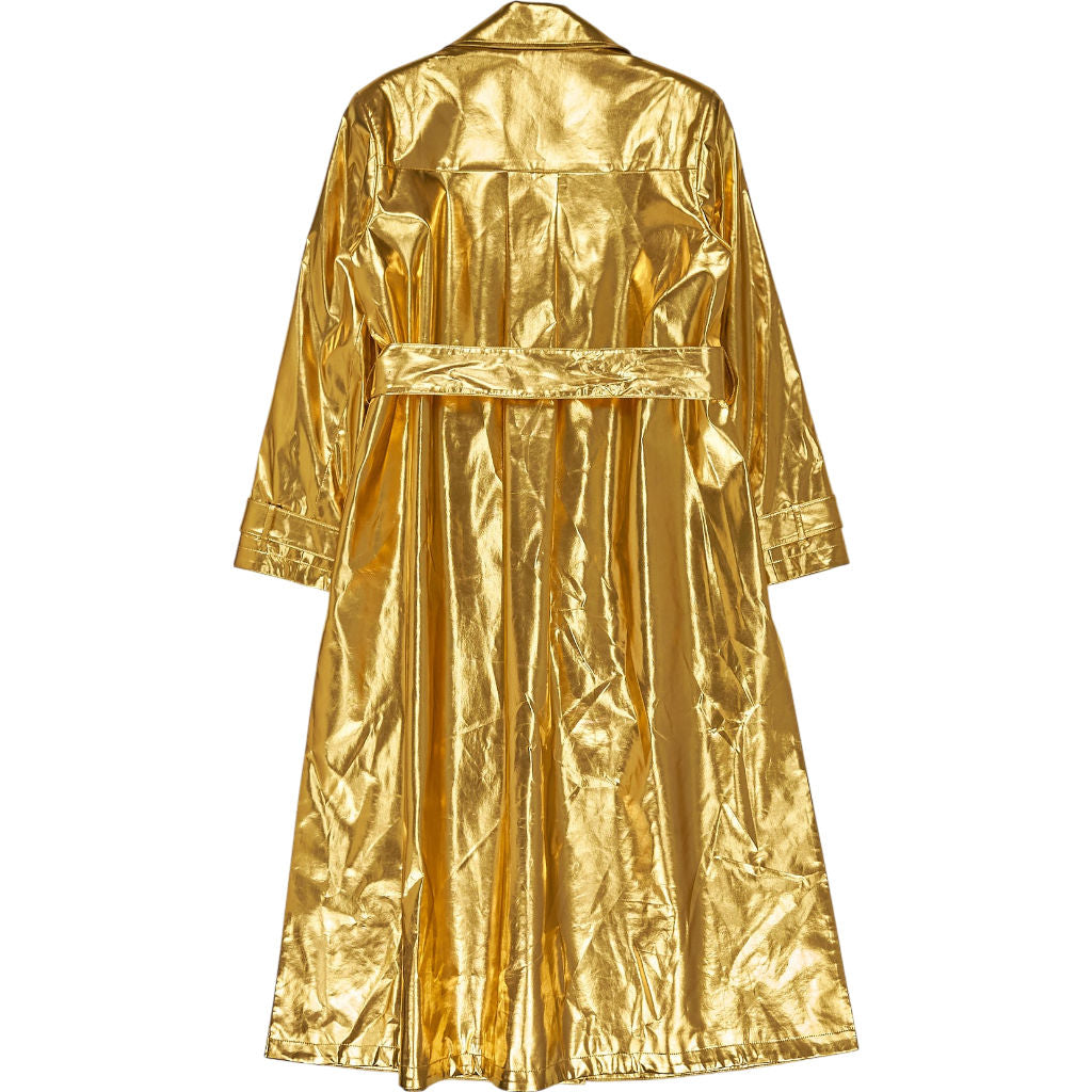 Osman Gold Trench Coat