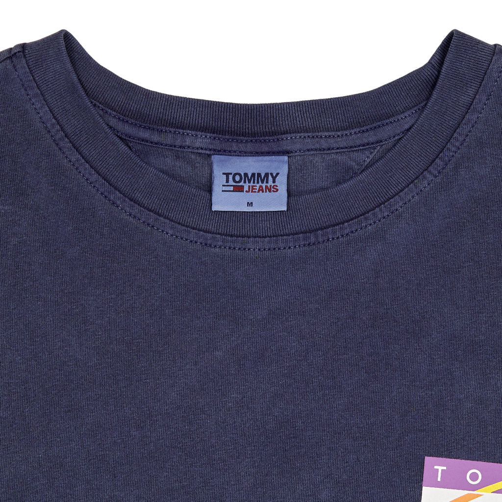 Tommy Jeans Blue Graphic T-Shirt
