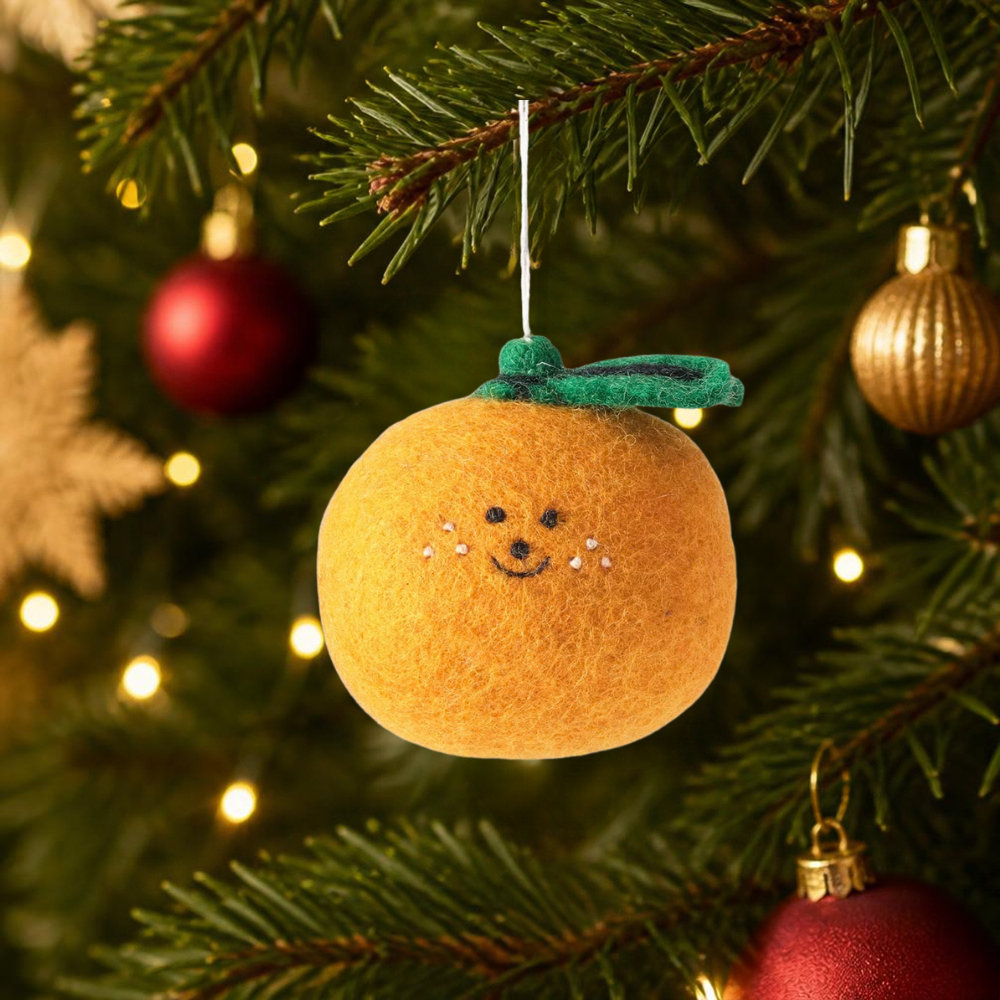 Clementine Felt Decoration