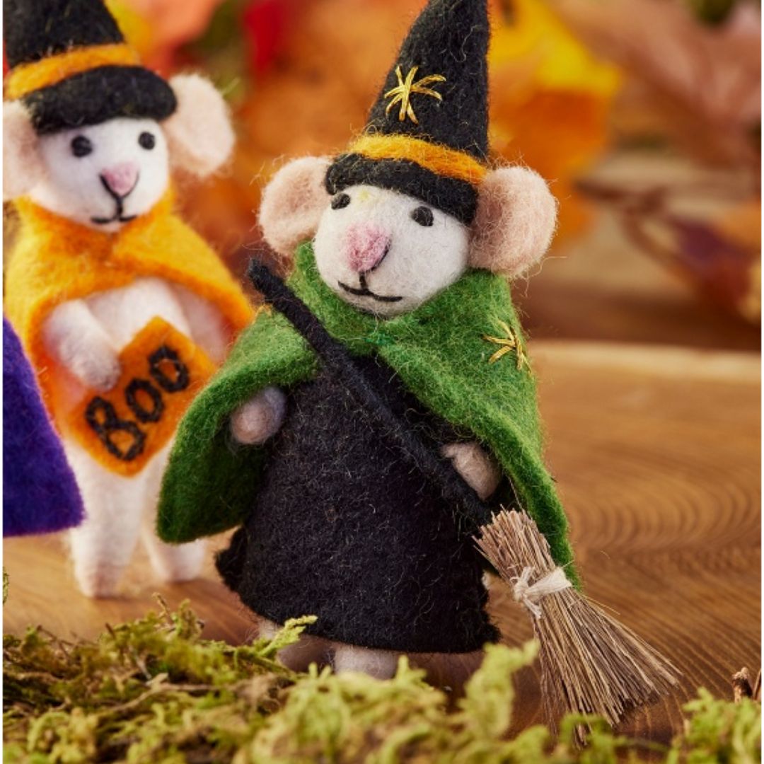 Felt Halloween Mice Decoration