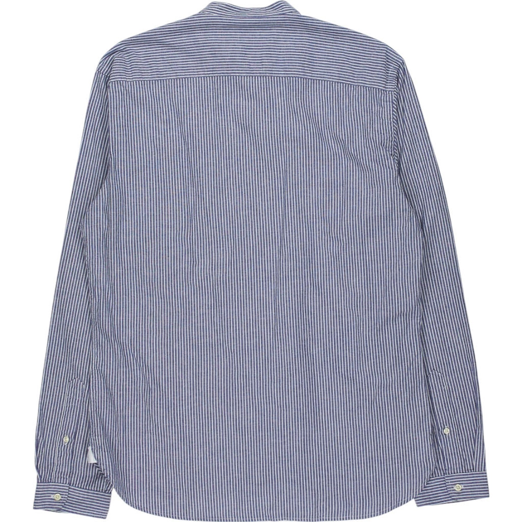 Oliver Spencer Blue Striped Shirt