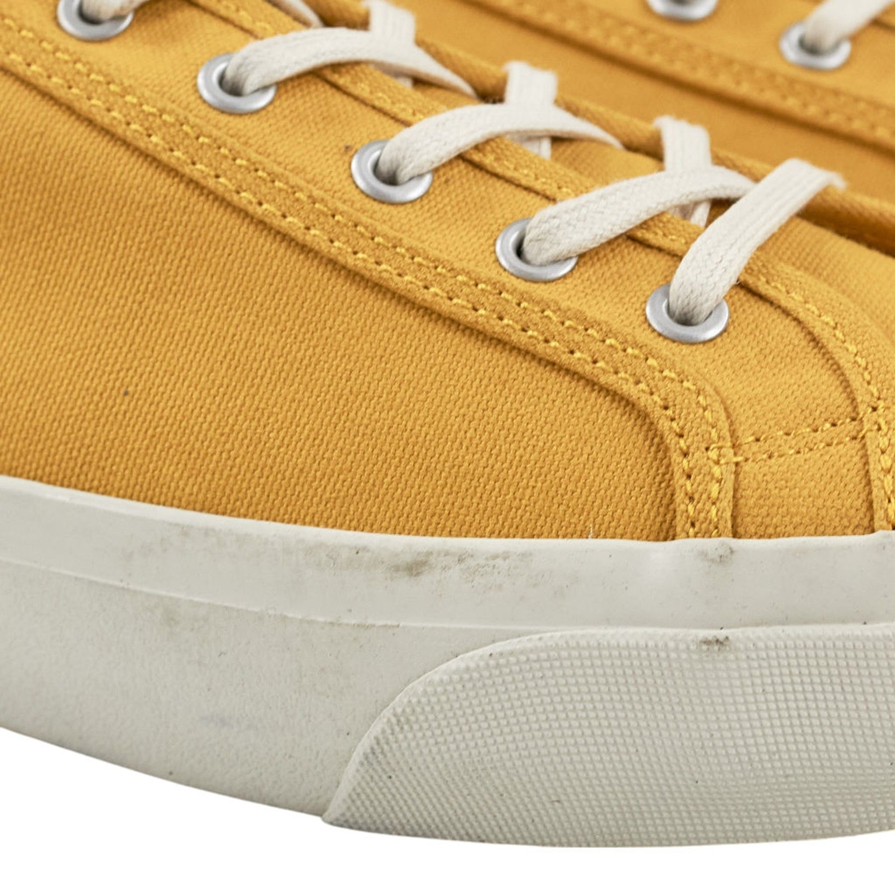 YMC Yellow Canvas Trainers