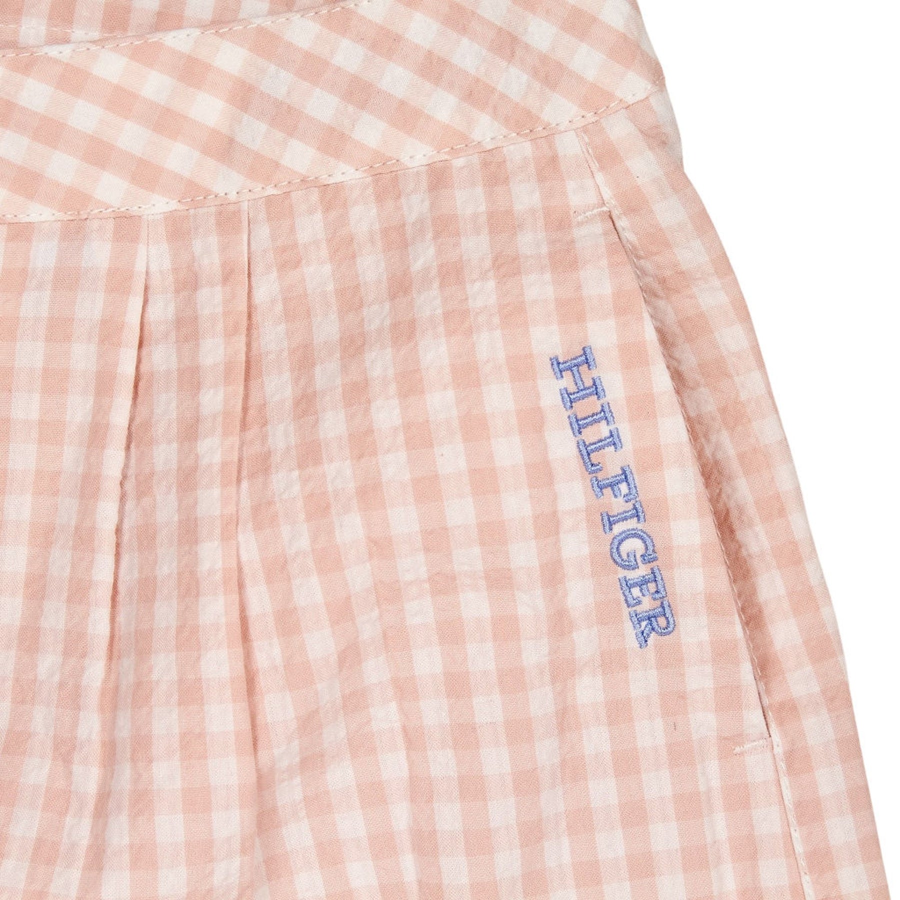 Tommy Hilfiger Pink Check Blazer and Shorts Set