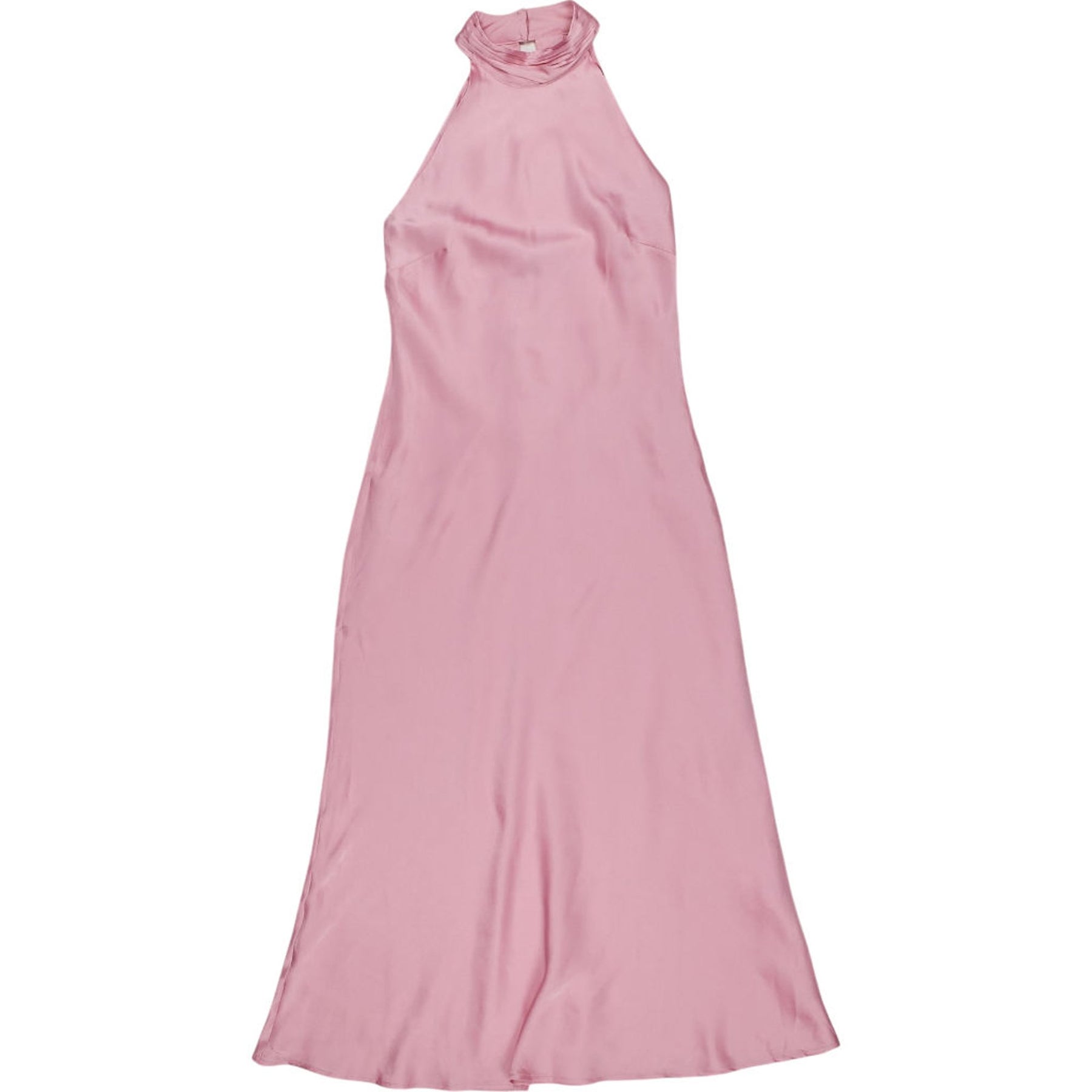 OMNES Pink Halterneck Dress