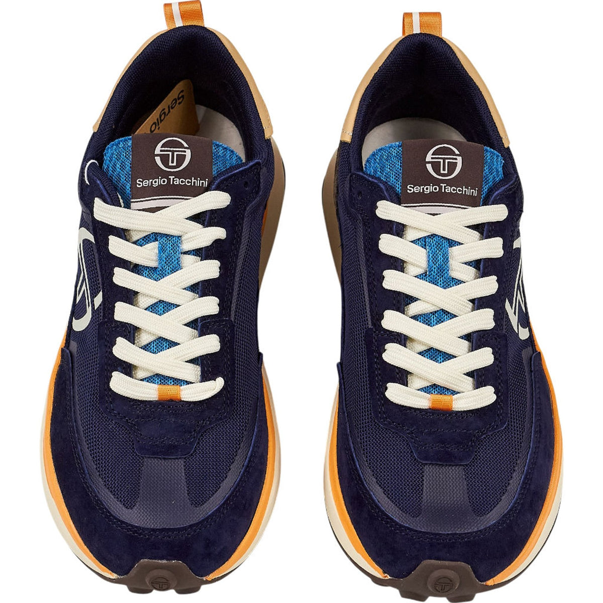 Sergio Tacchini Blue 70's Racer Trainers