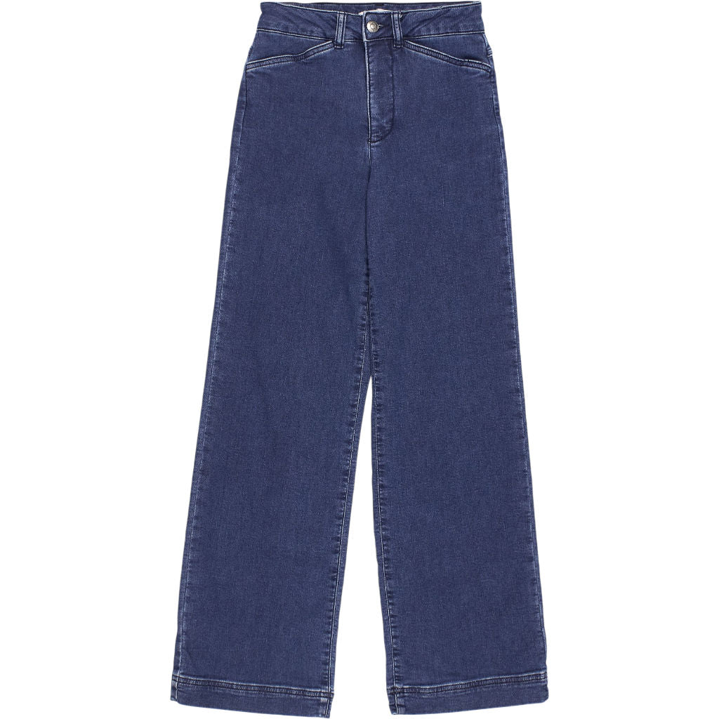 NRBY Blue Wide-Leg Jeans