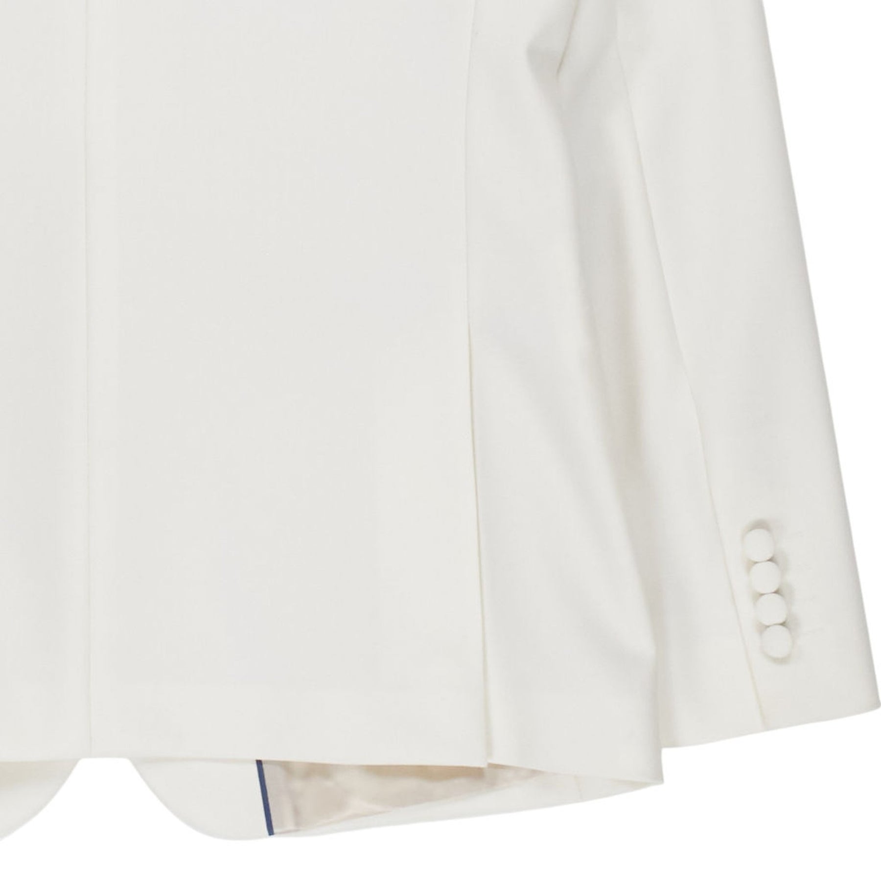 Moss Cream Slim Fit Jacket