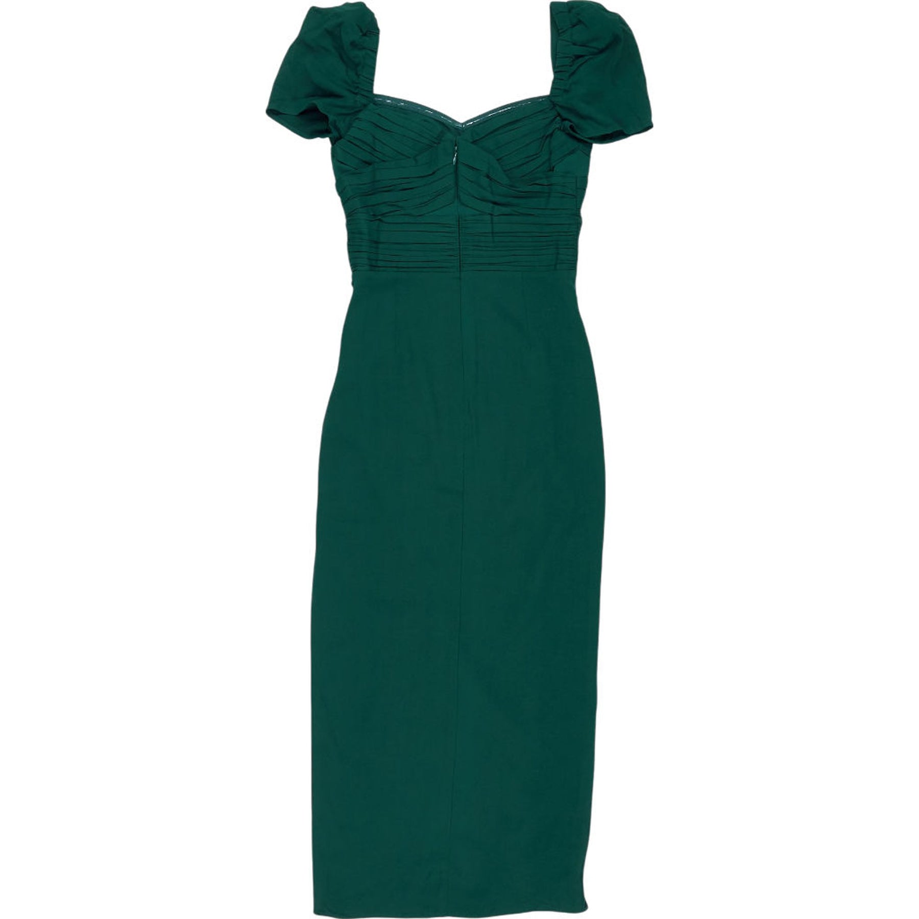 Self-Portrait Green Iris Midi Dress