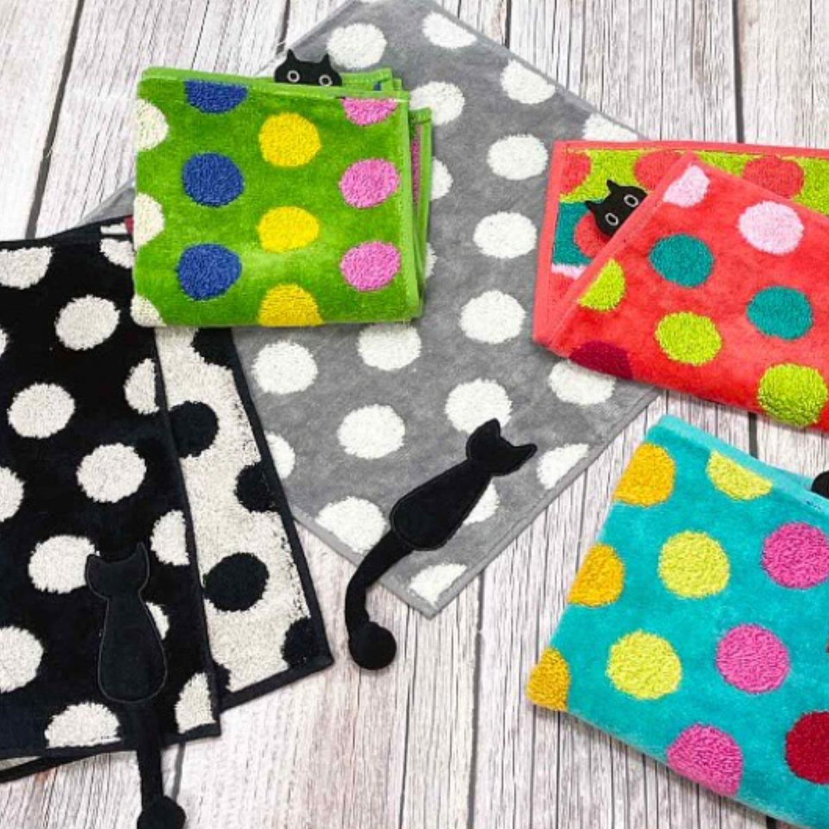 Atsuko Matano Luxury Face Cloth - Dots Collection