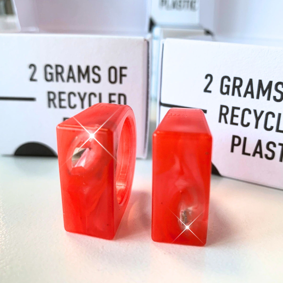 LIMITED EDITION 'Crisis Red' Ring from Müll Club