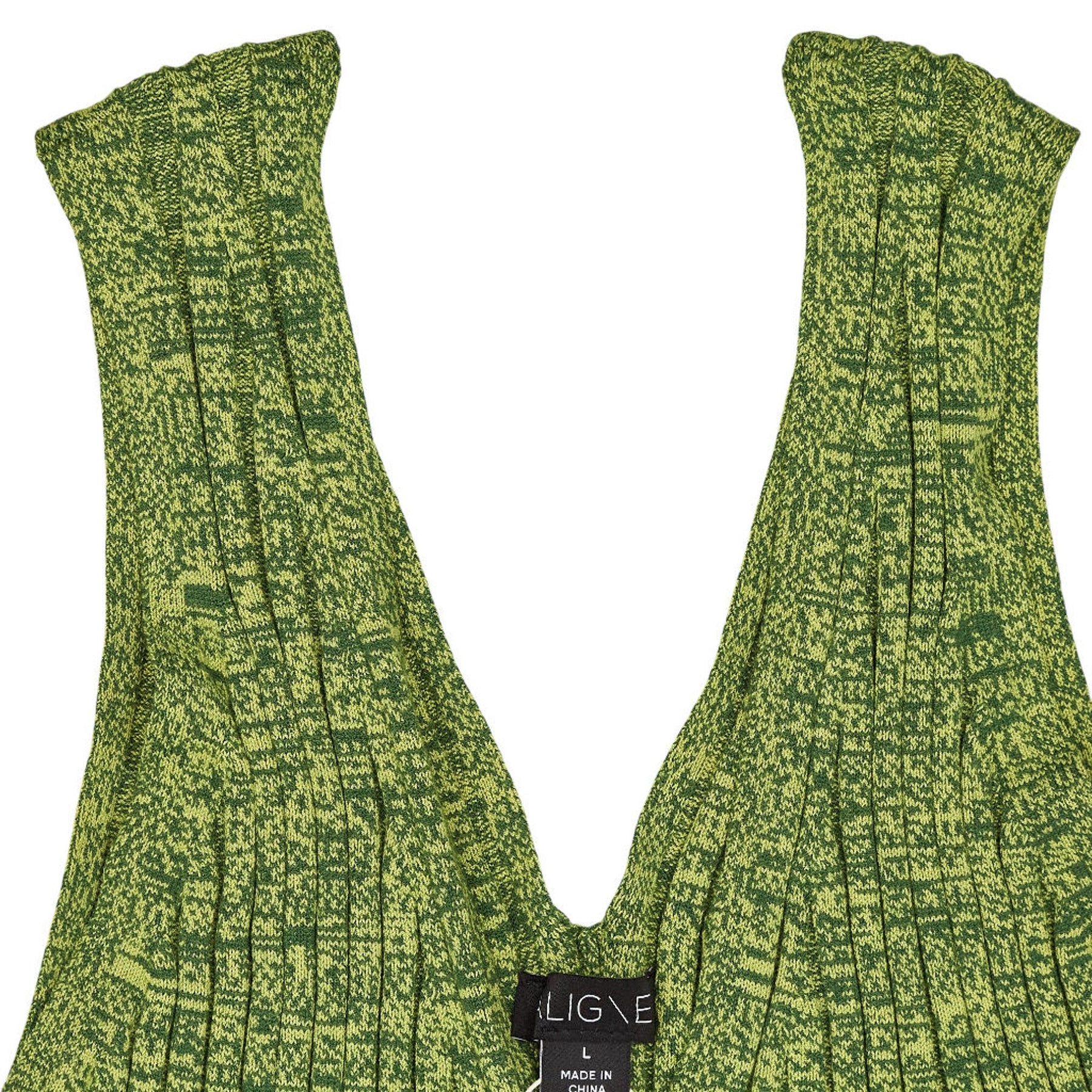 Aligne Green Sleeveless Maxi Dress