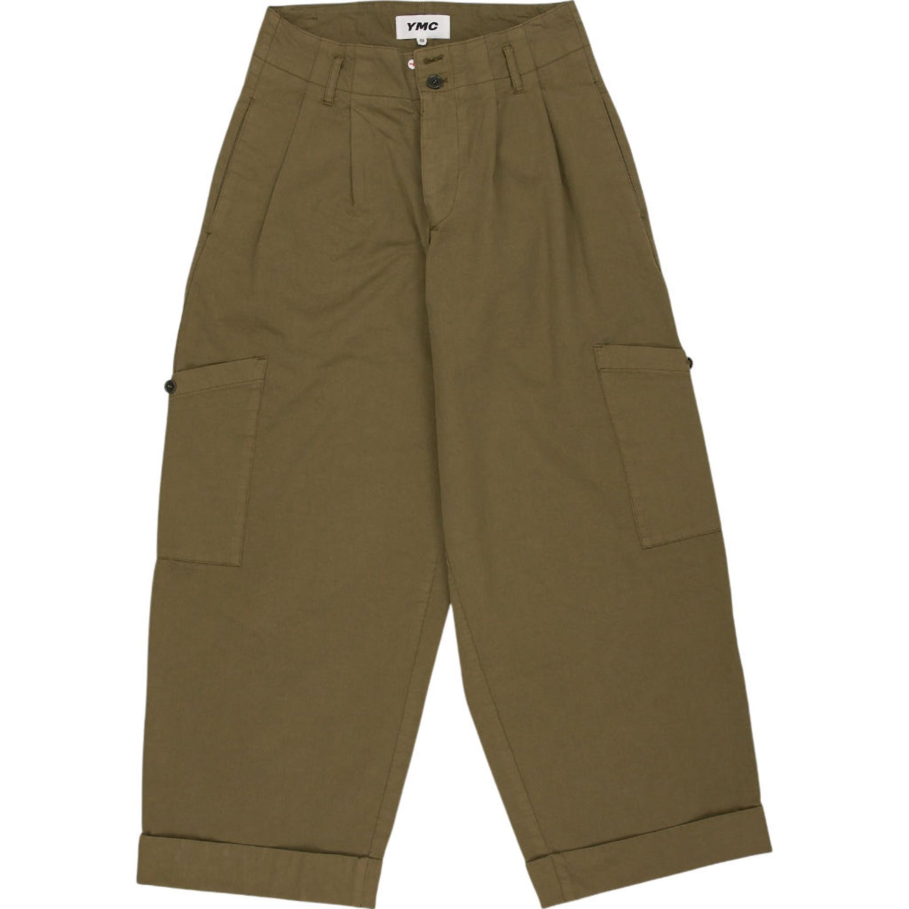 YMC Olive Green Grease Trousers XS