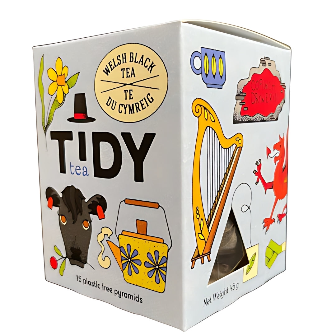 Welsh Black Teabags from Tidy Tea