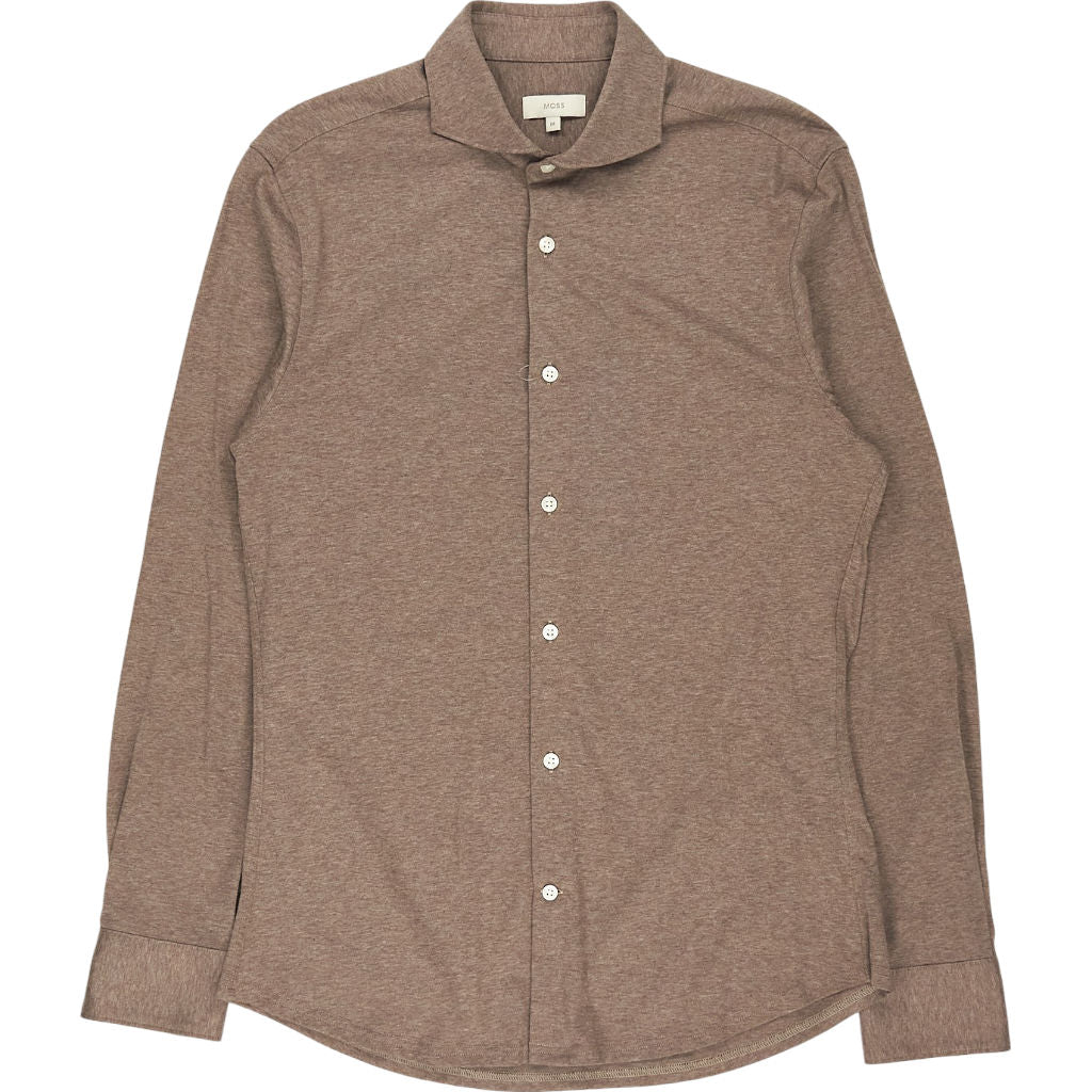 Moss Brown Long Sleeve Shirt