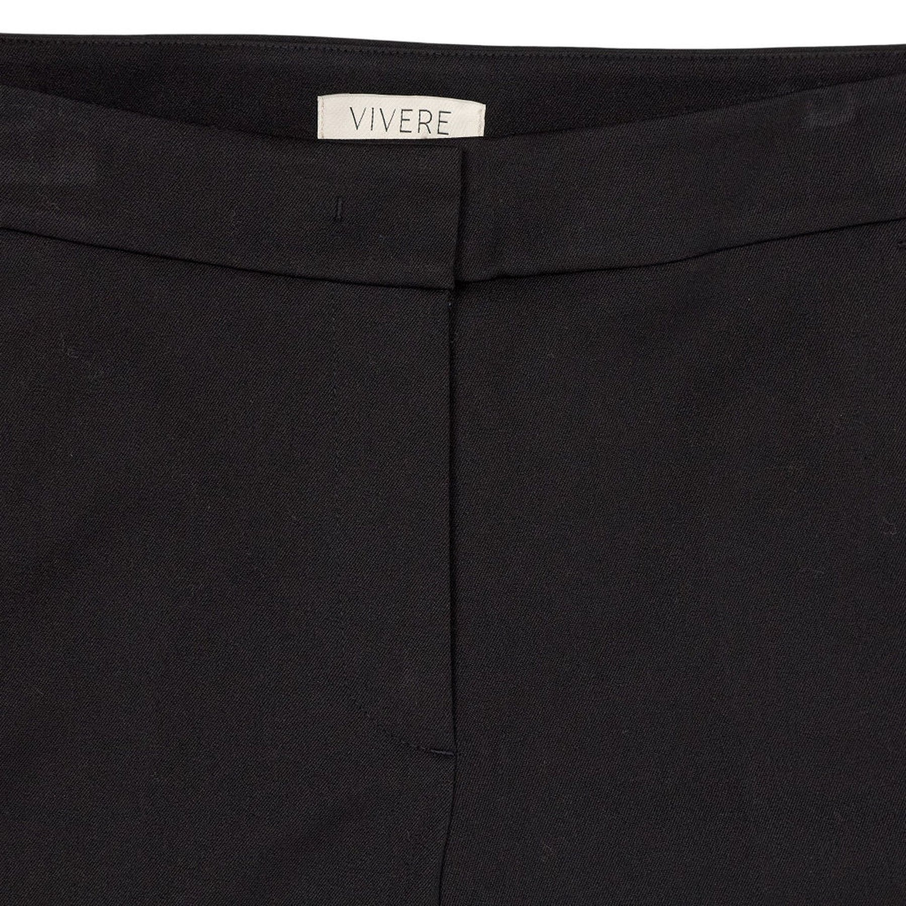 Vivere Black Tailored Trousers