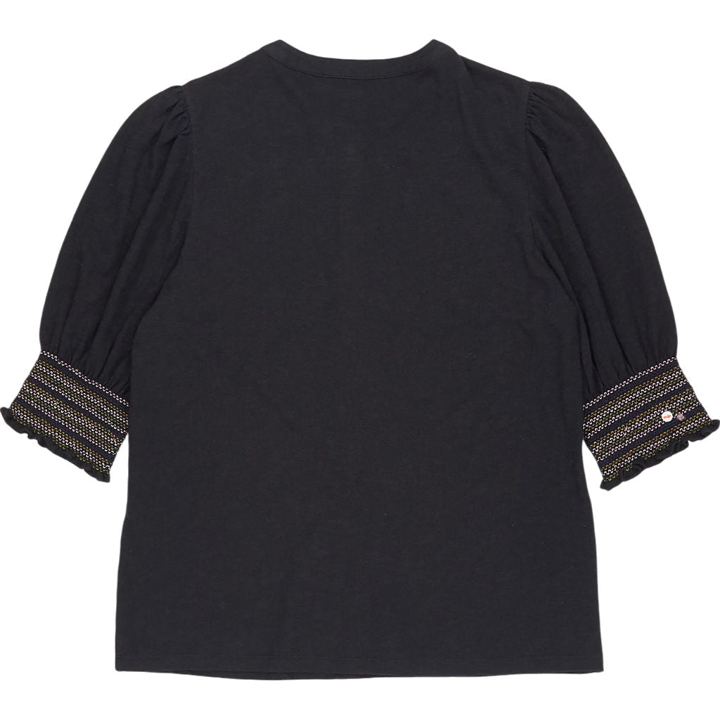 Wyse Black Nova Jersey Top UK 8