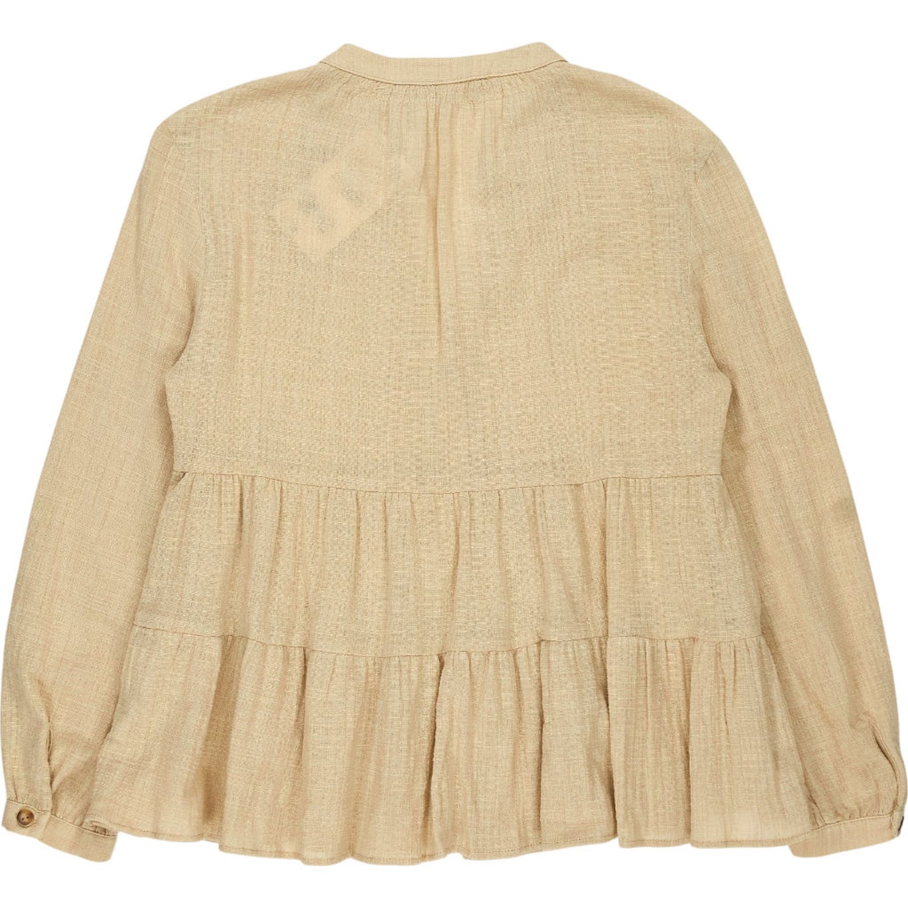 Zara Beige Cotton Blouse UK