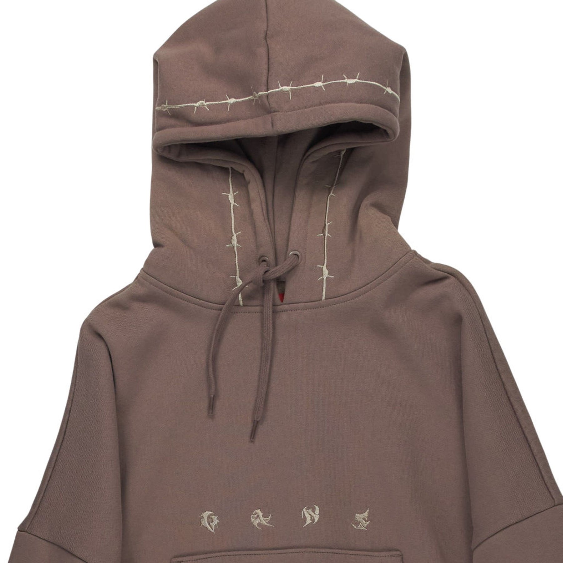 Vans Deep Taupe Embroidered Hoodie
