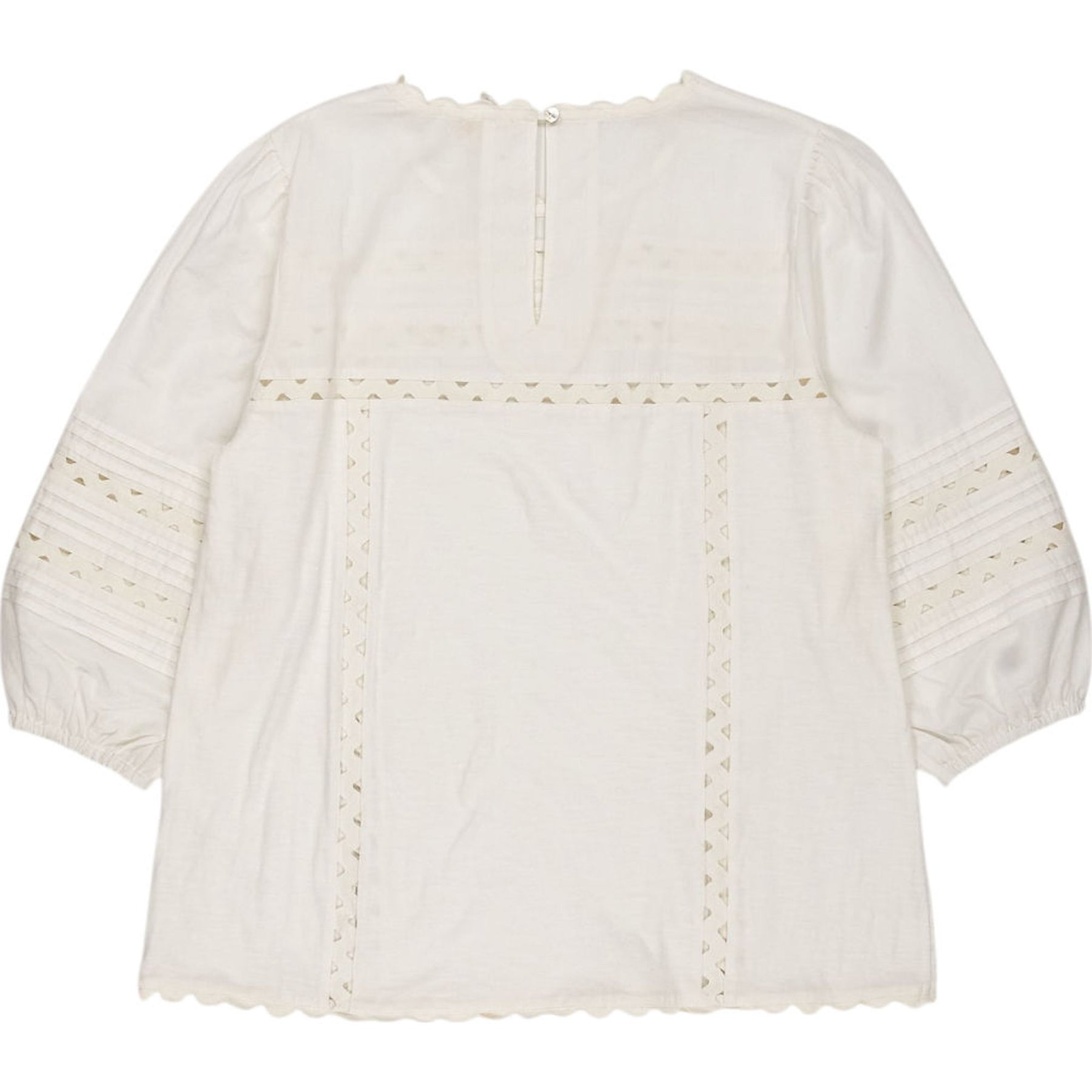 WYSE White Cotton Blouse