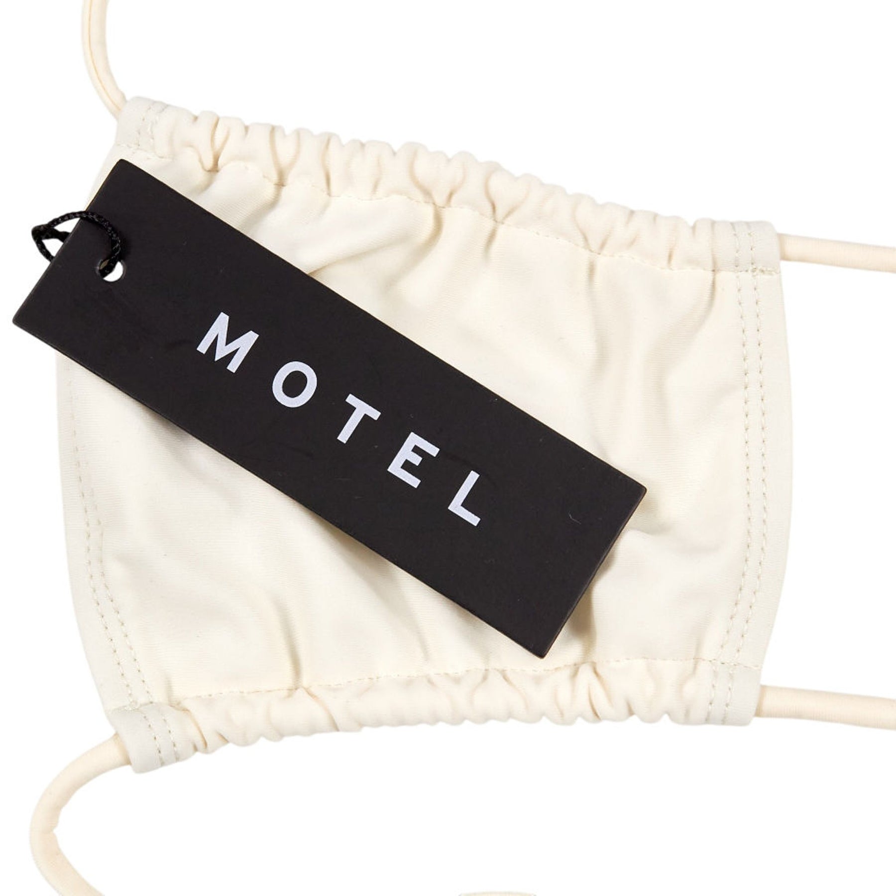 Motel Cream Dolan Bikini Top