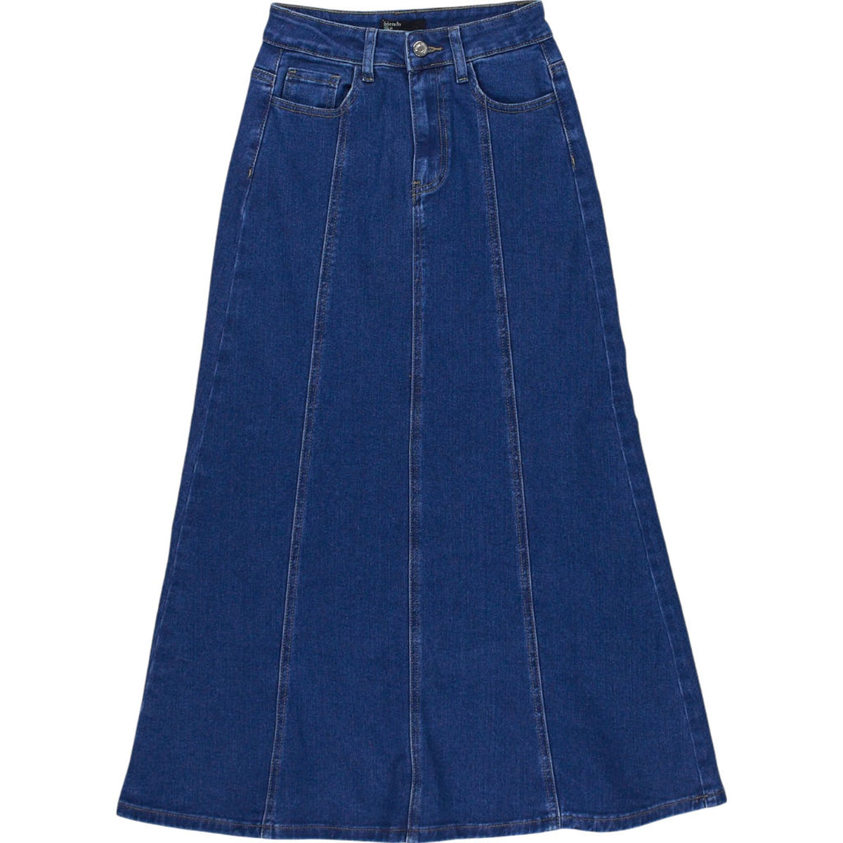 Friends Like These Blue Denim Skirt