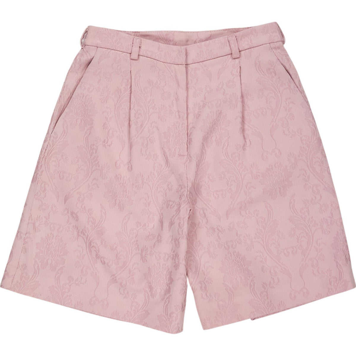 Mother of Pearl Pink Jacquard Shorts