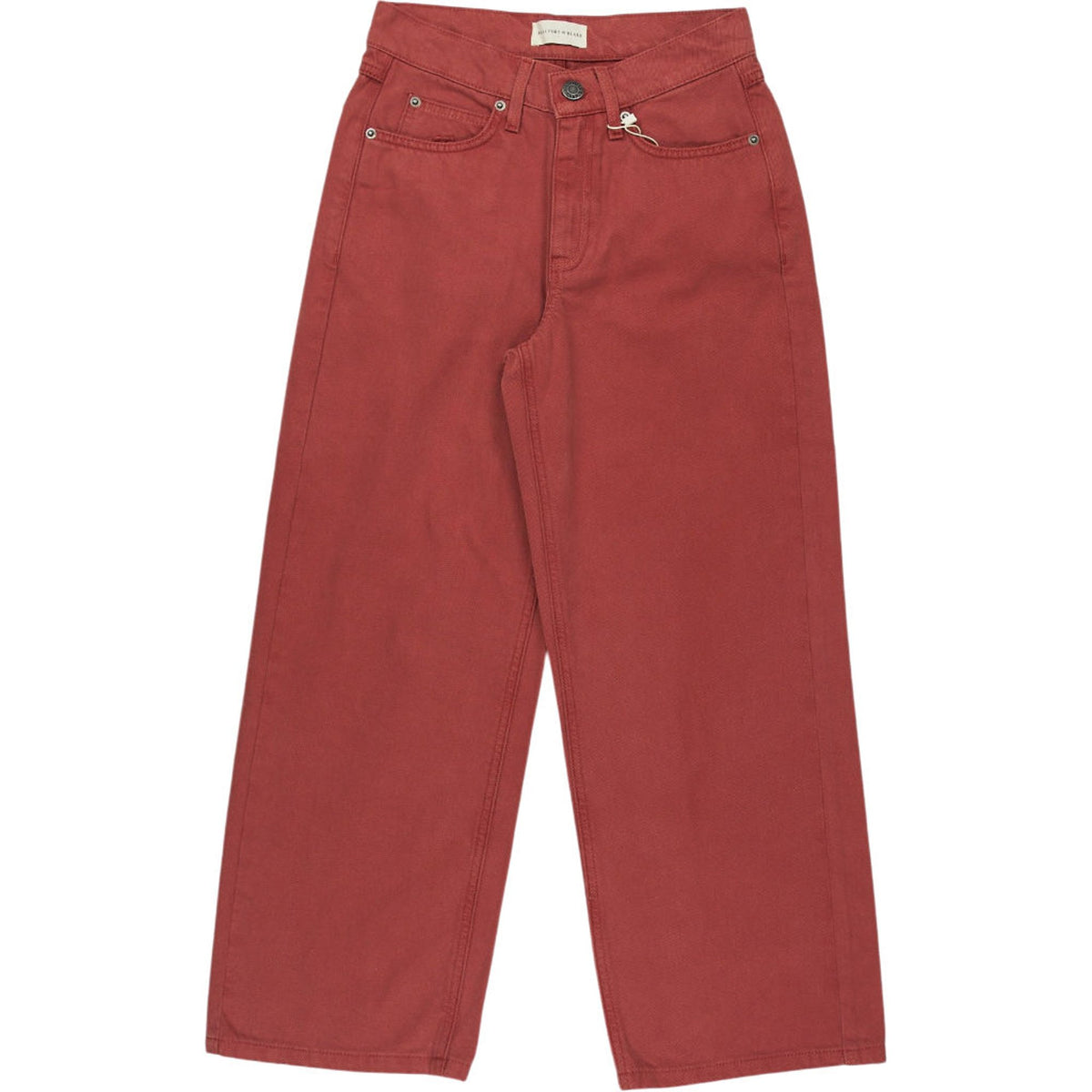 Beaufort & Blake Red Wide Leg Trousers