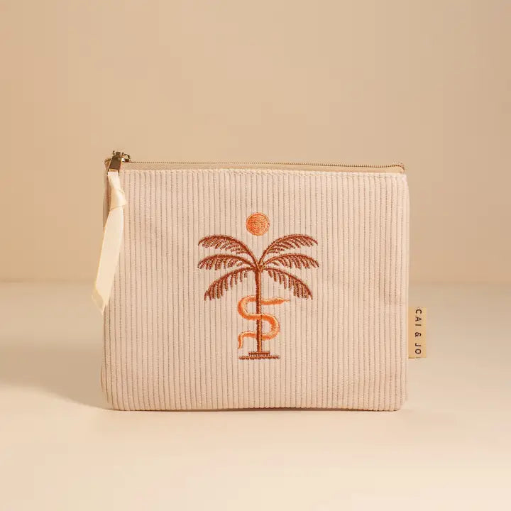 Soft Corduroy Mini Pouch