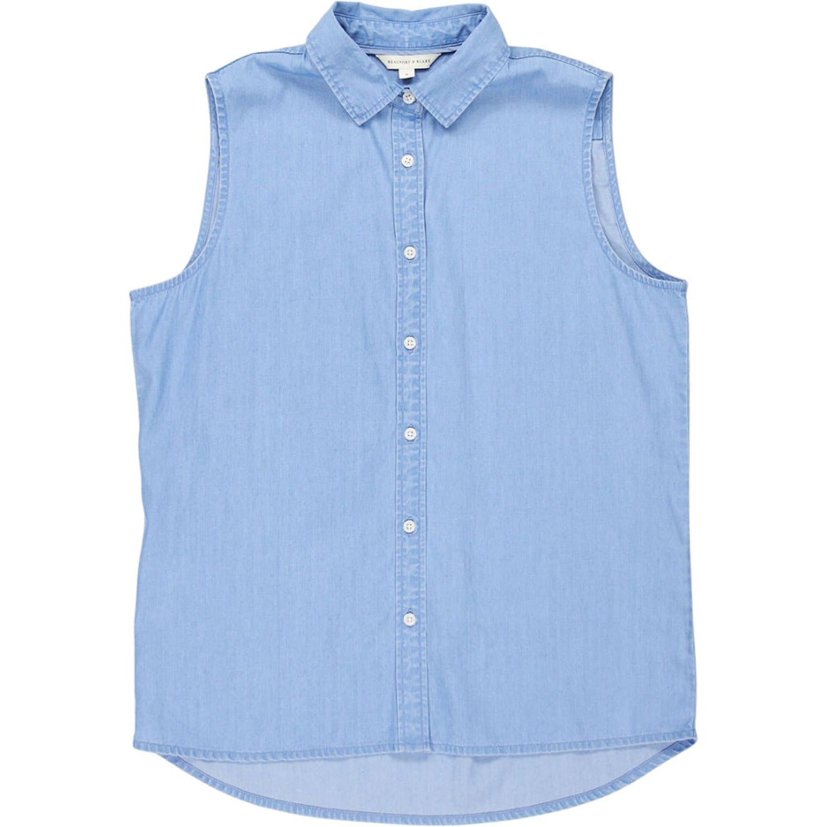 Beaufort & Blake Blue Sleeveless Shirt