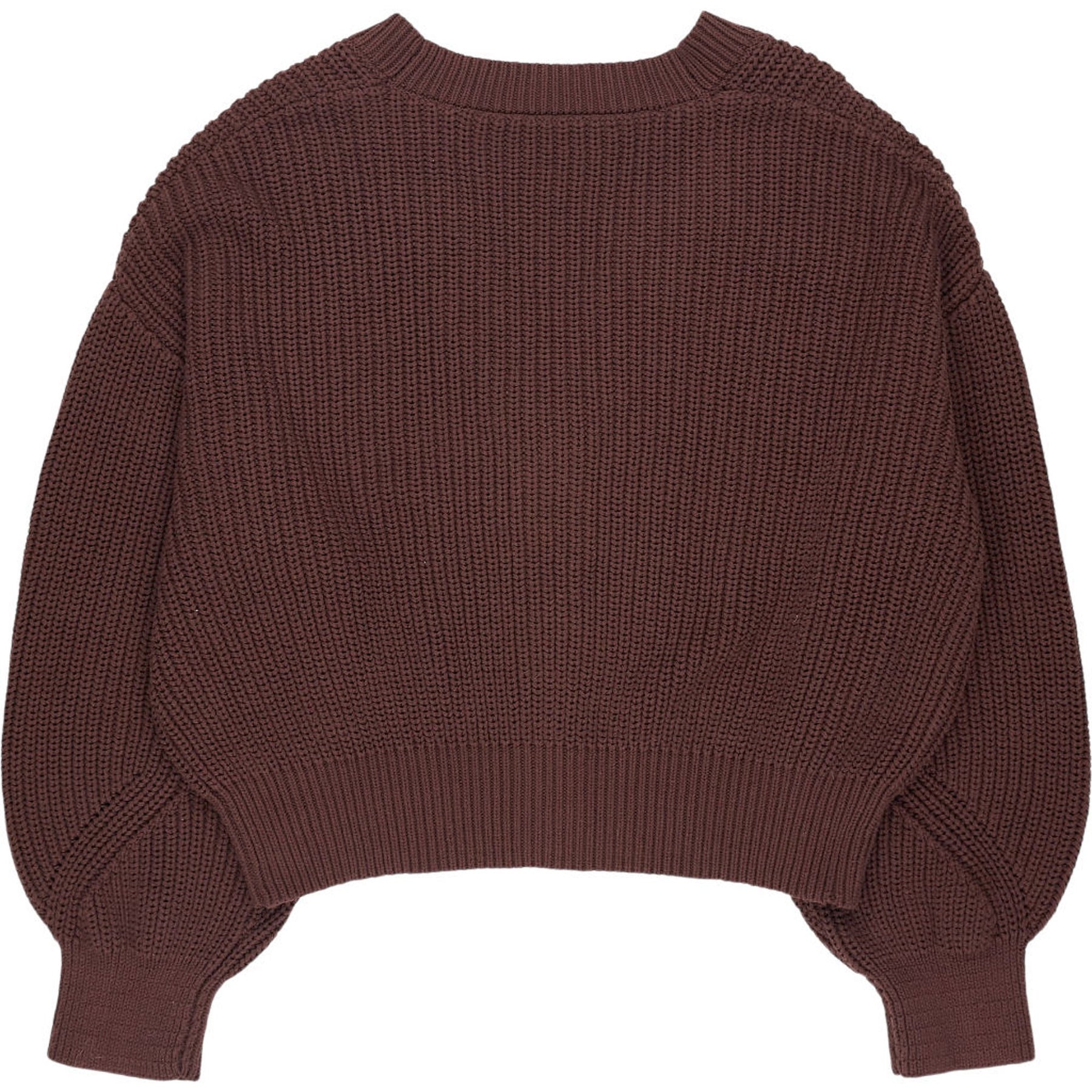 OMNES Brown Hopper Cotton Cardigan