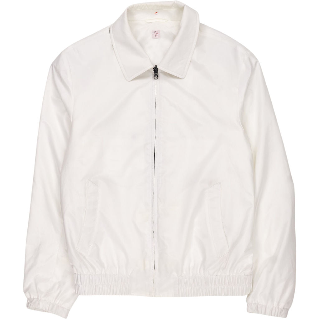 P. Johnson White Polyester Jacket