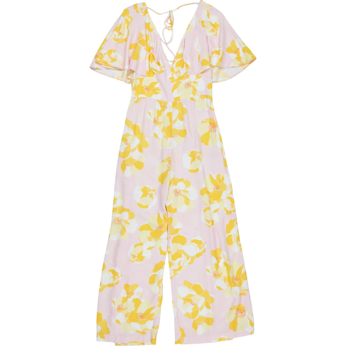 OMNES Pink Floral Jumpsuit