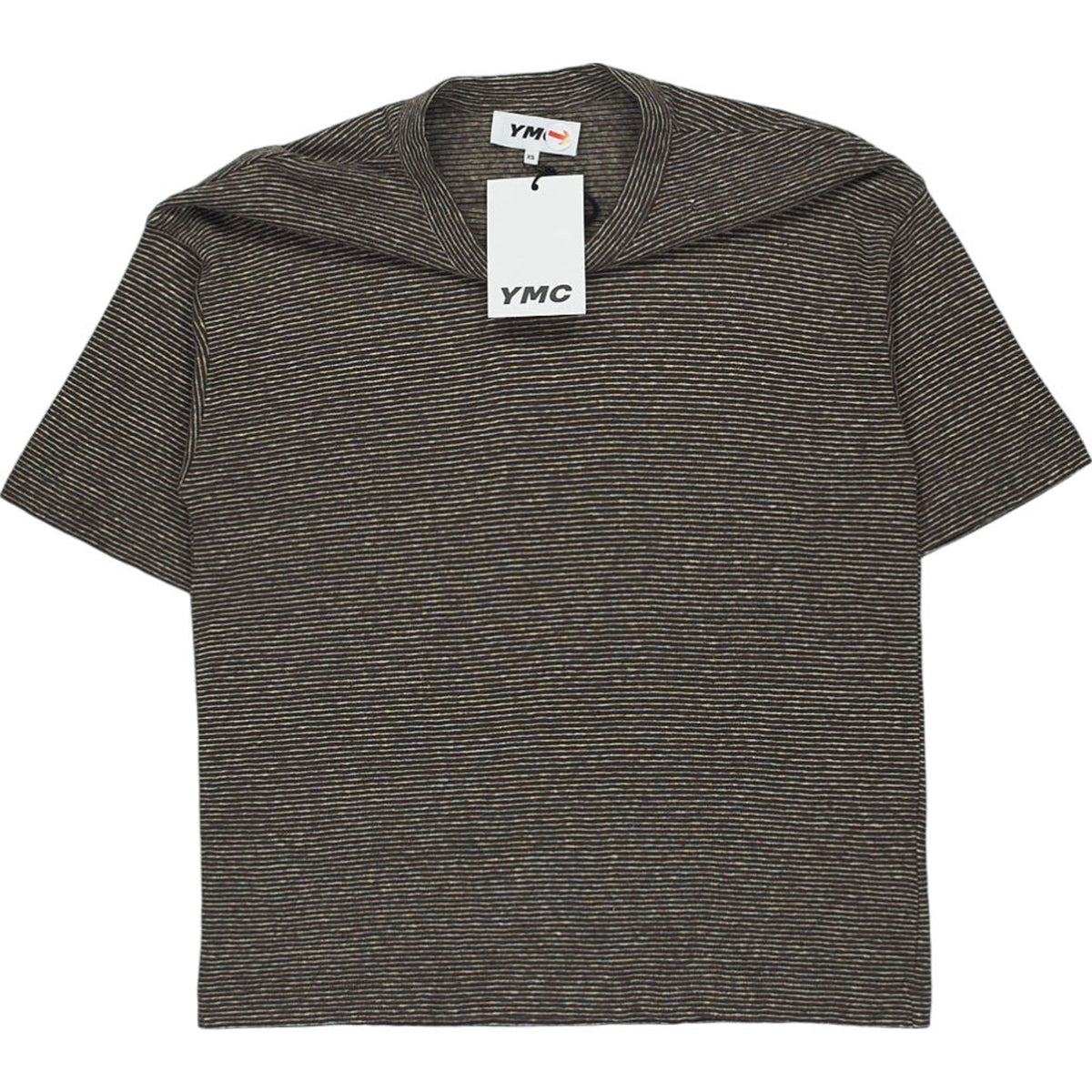YMC Brown Stripe T-Shirt