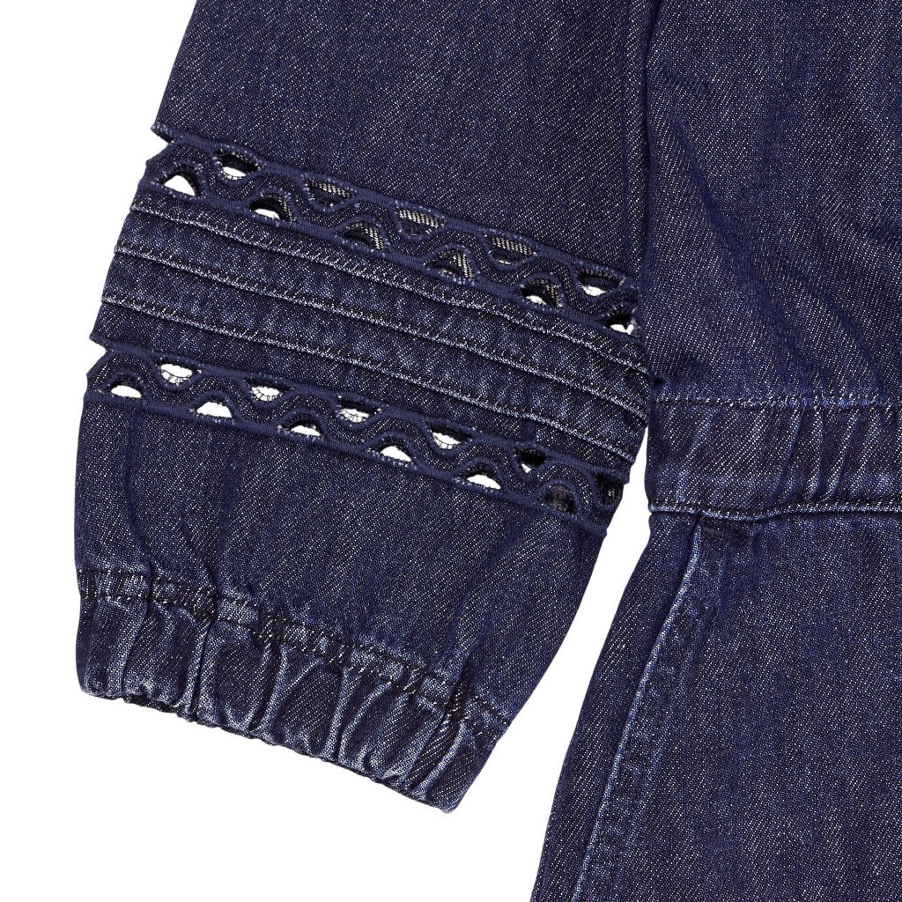 Wyse Blue Denim Midi Dress 1