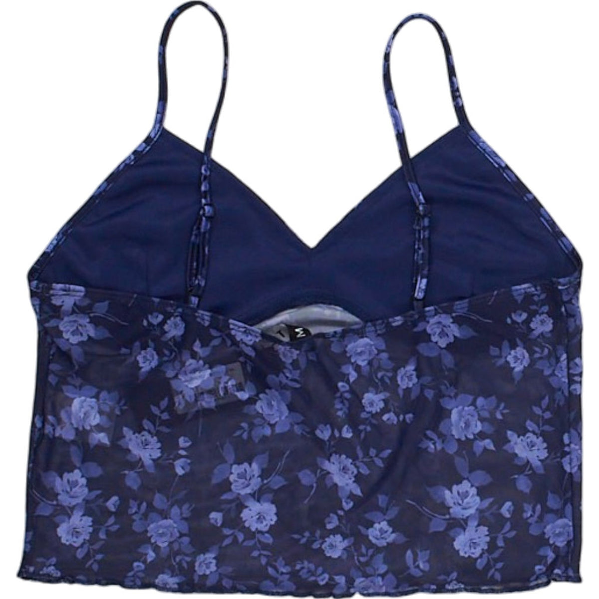 Motel Navy Floral Kauchi Top