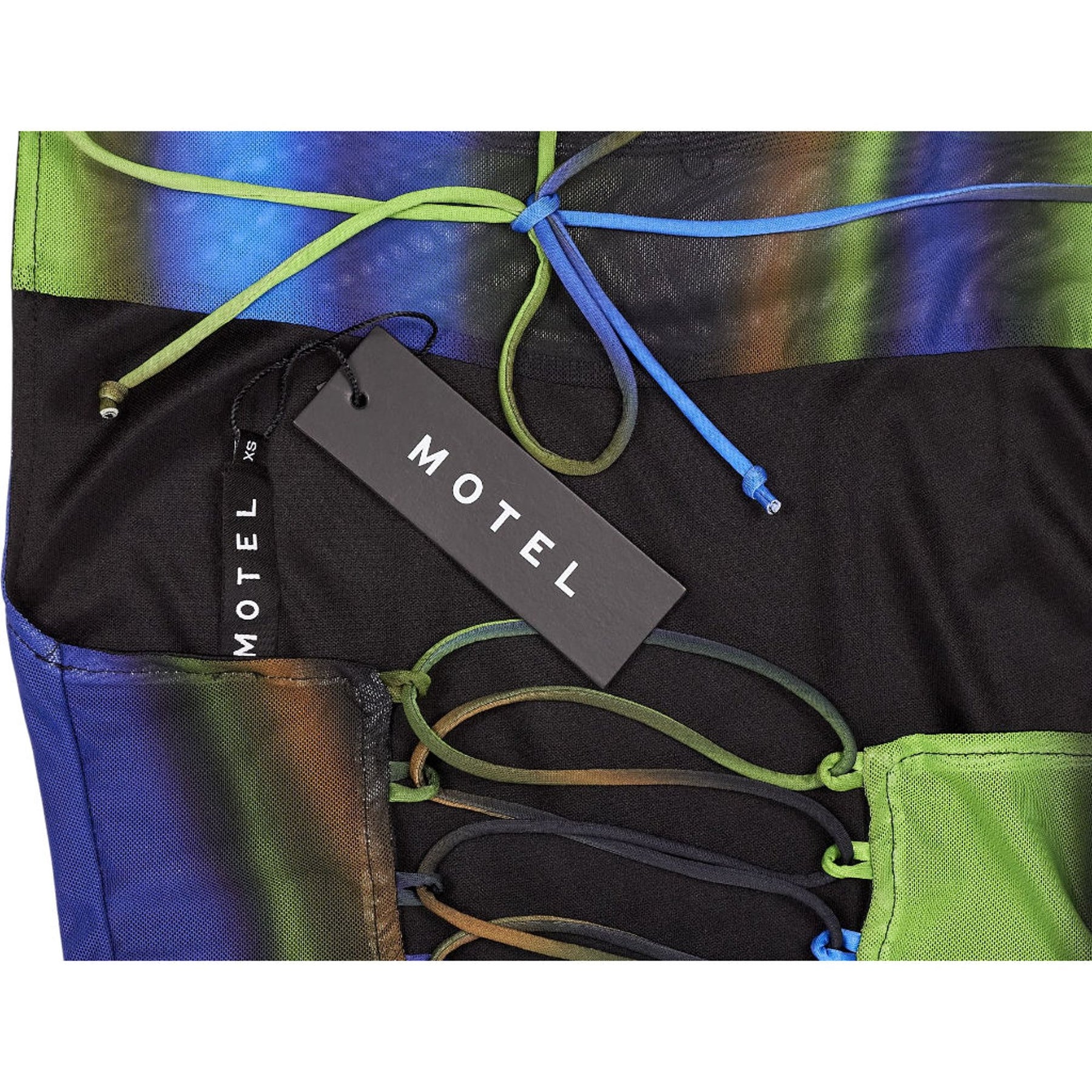 Motel Multicolour Solarized Sateen Top