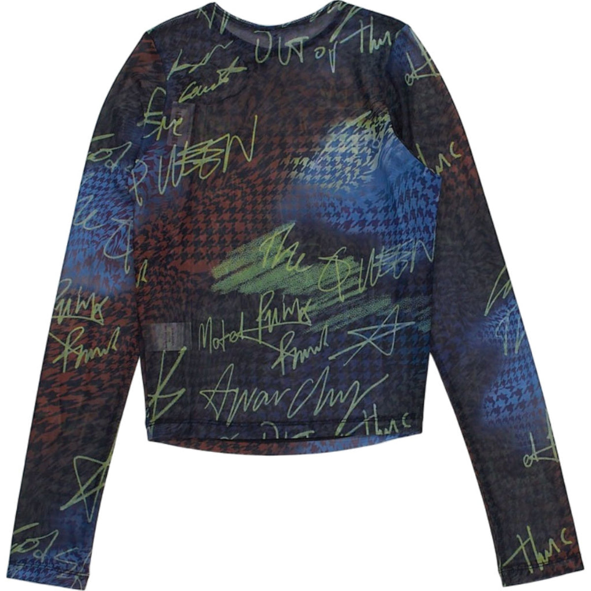 Motel Multicolour Natari Punk Script Top
