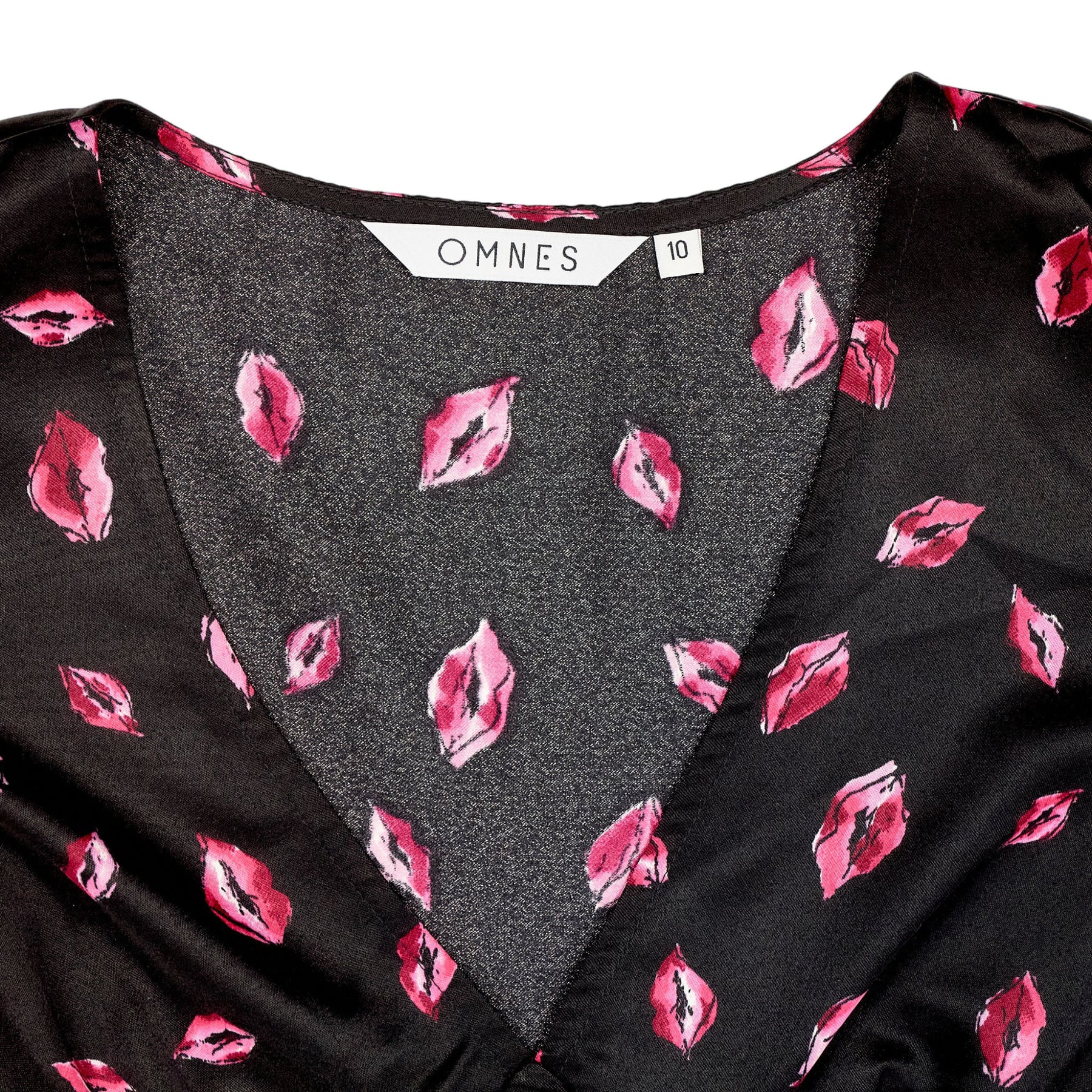 OMNES Pink Kiss Midi Dress